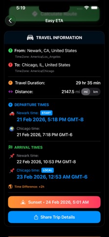 Easy-ETA screenshot