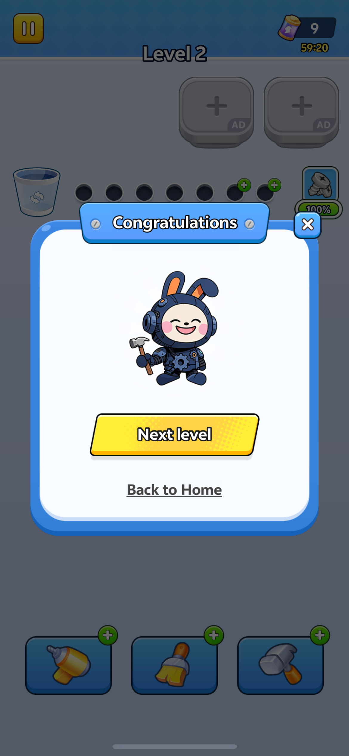 Lucky unscrew screenshot 3