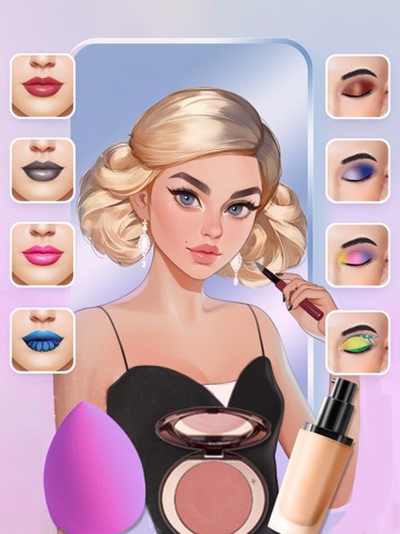 Makeover Stylist: Makeup Game iPad screenshot