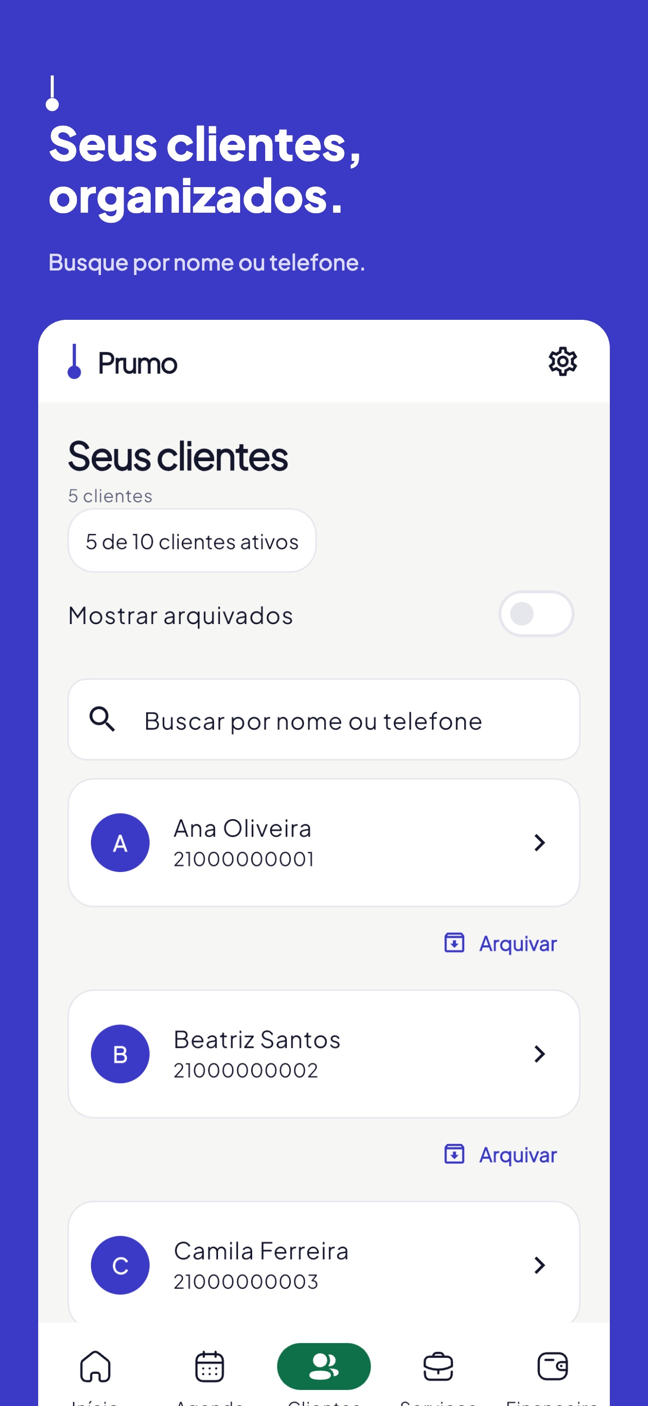 Screenshot 3 of Prumo Agenda