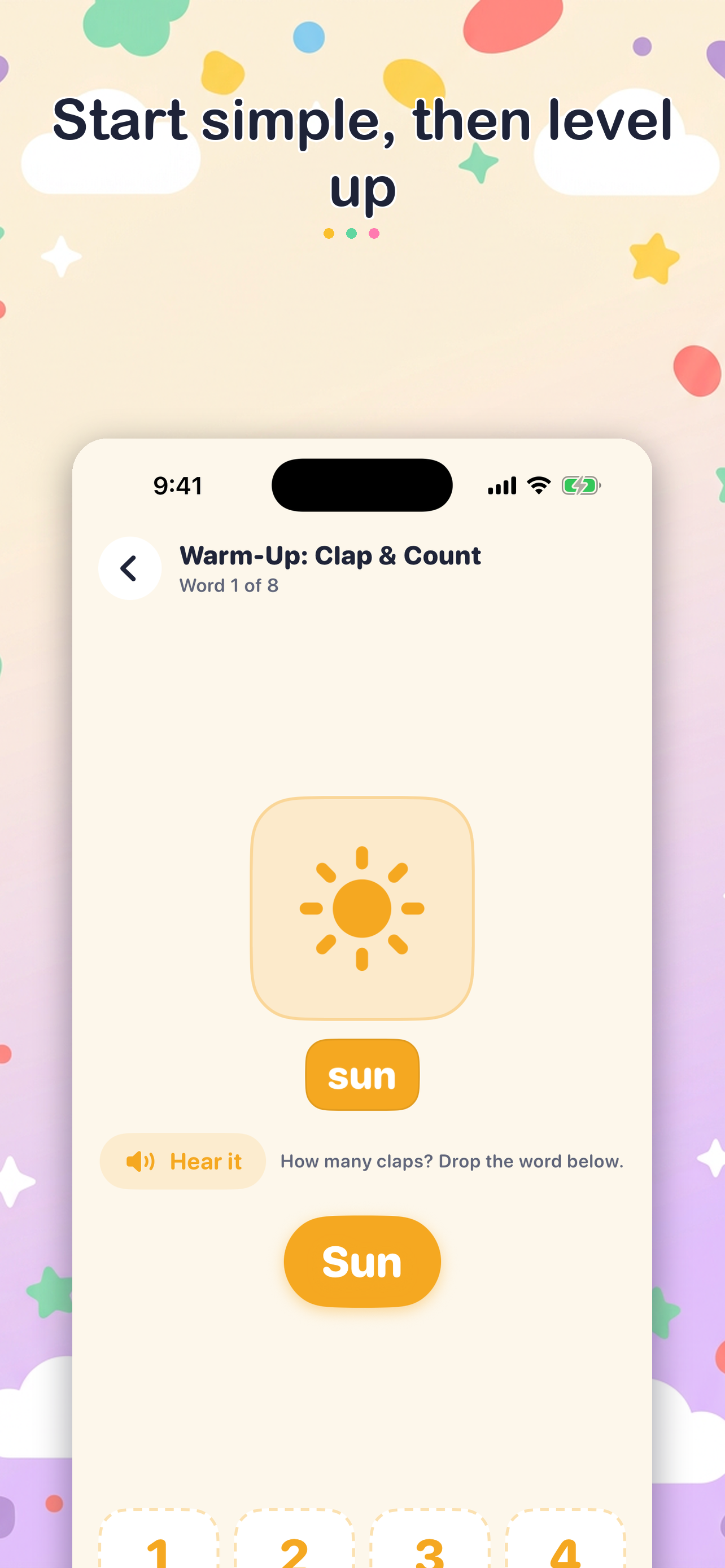 Syllables for Kids screenshot 4