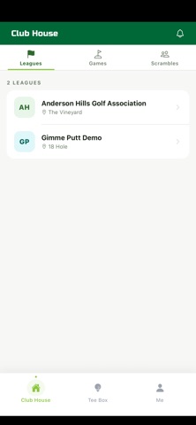 Gimme Putt Golf iPhone screenshot