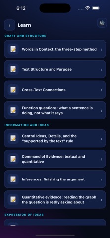 SAT Ready Pro iPhone screenshot