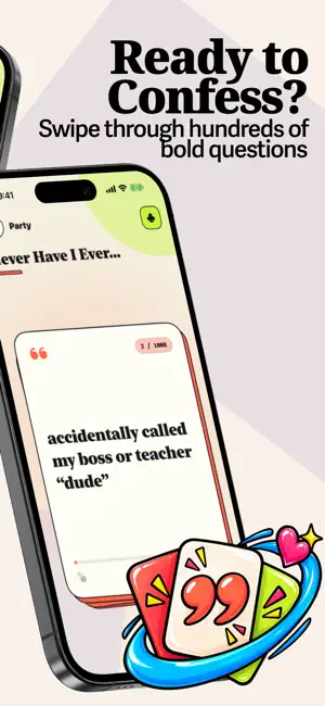 Never have I ever - Group game screenshot 4