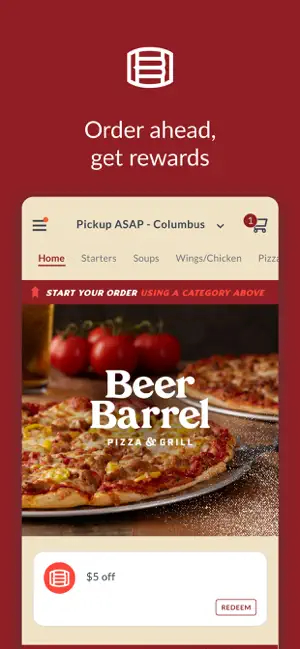 Beer Barrel Pizza & Grill screenshot 1