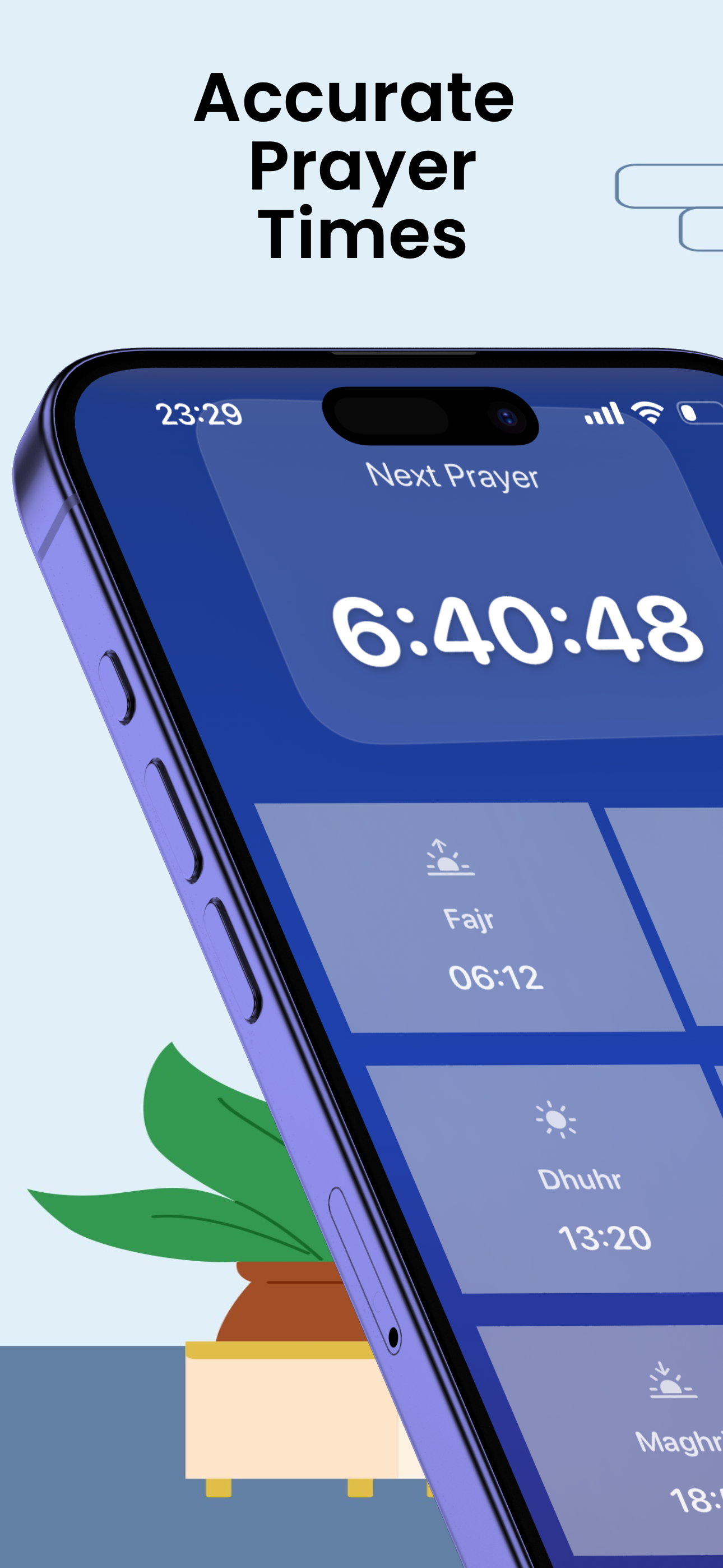 Prayer Times & Qibla Compass