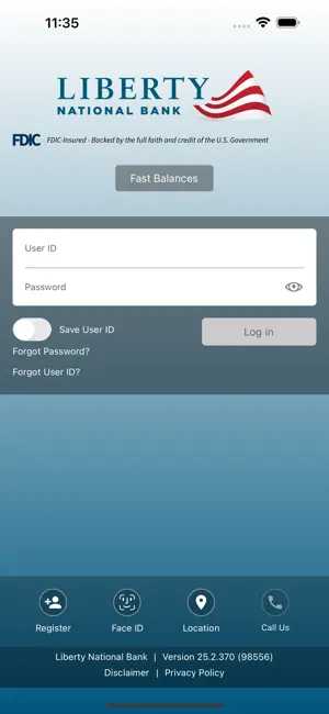 myLiberty Mobile Banking screenshot 2