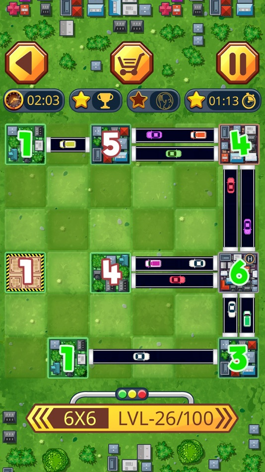 #2. Traffic puzzle game Linky (iOS) Podle: PLAYTOUCH