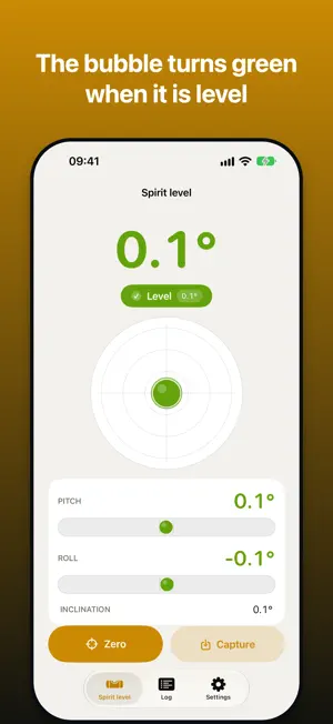 TrueLevel Bubble Level screenshot 2