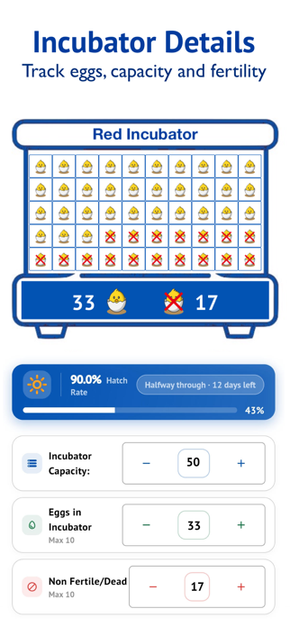 Egg Incubator & Hatch Manager Screenshot 4 of 8