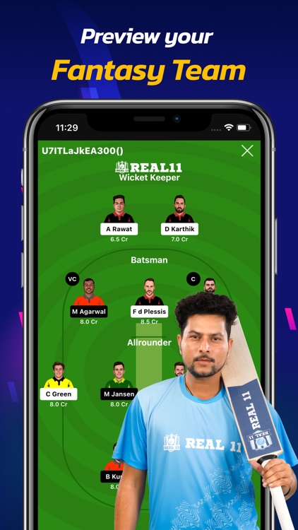 Real11 Fantasy Sports screenshot-9