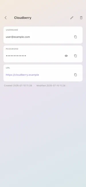 AltPass screenshot 2