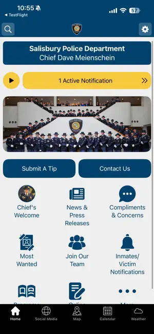 Salisbury Police Department MD screenshot 1