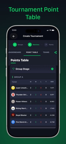 CrickScore: Live Cricket Score Screenshot 7 of 9
