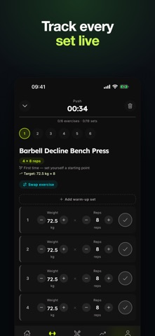 MyFitExpert: Food AI & Workout iPhone screenshot
