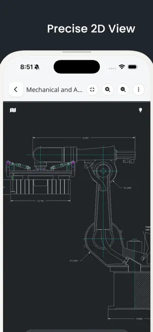 SnapCAD : DWG,DXF,STEP,STL,3MF screenshot 2