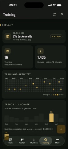Waffenschrank iPhone screenshot