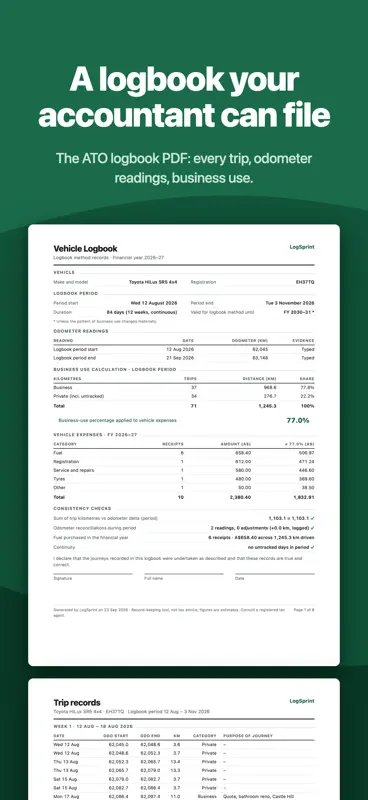 LogSprint screenshot 3 of 6