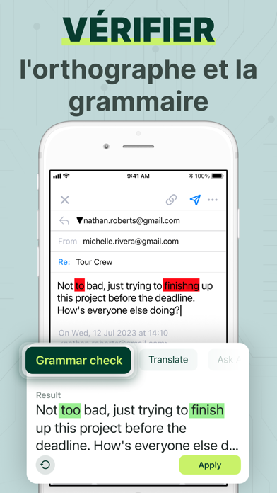 Screenshot #1 pour SmartType AI Keyboard Writer