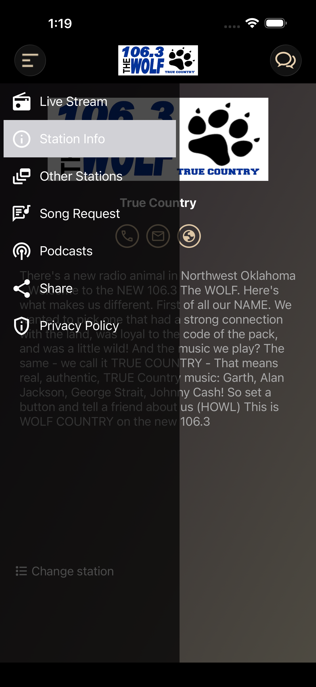 KWOF 106.3 screenshot 10