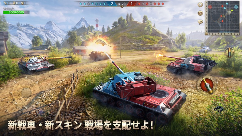 Tank Legion 3D War screenshot 2