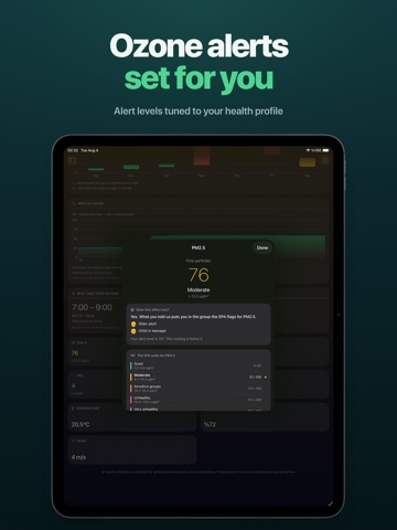 Air Quality & AQI iPad screenshot