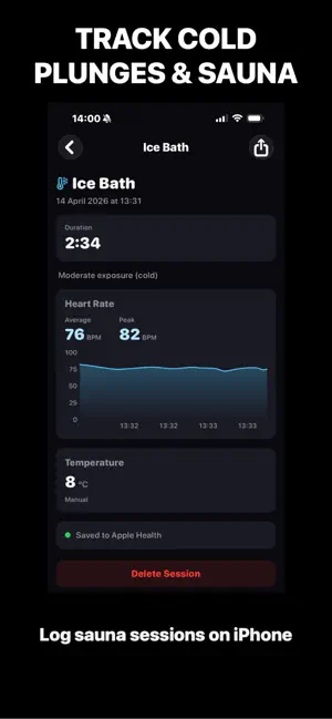 ThermaForge: Cold & Heat Log screenshot 1