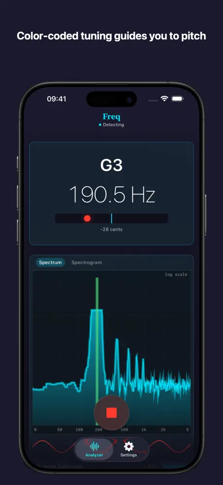 Freq. screenshot 3