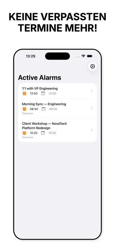 CalAlarms: Kalender Alarm screenshot 4 of 4