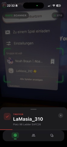 EAFC Scanner screenshot