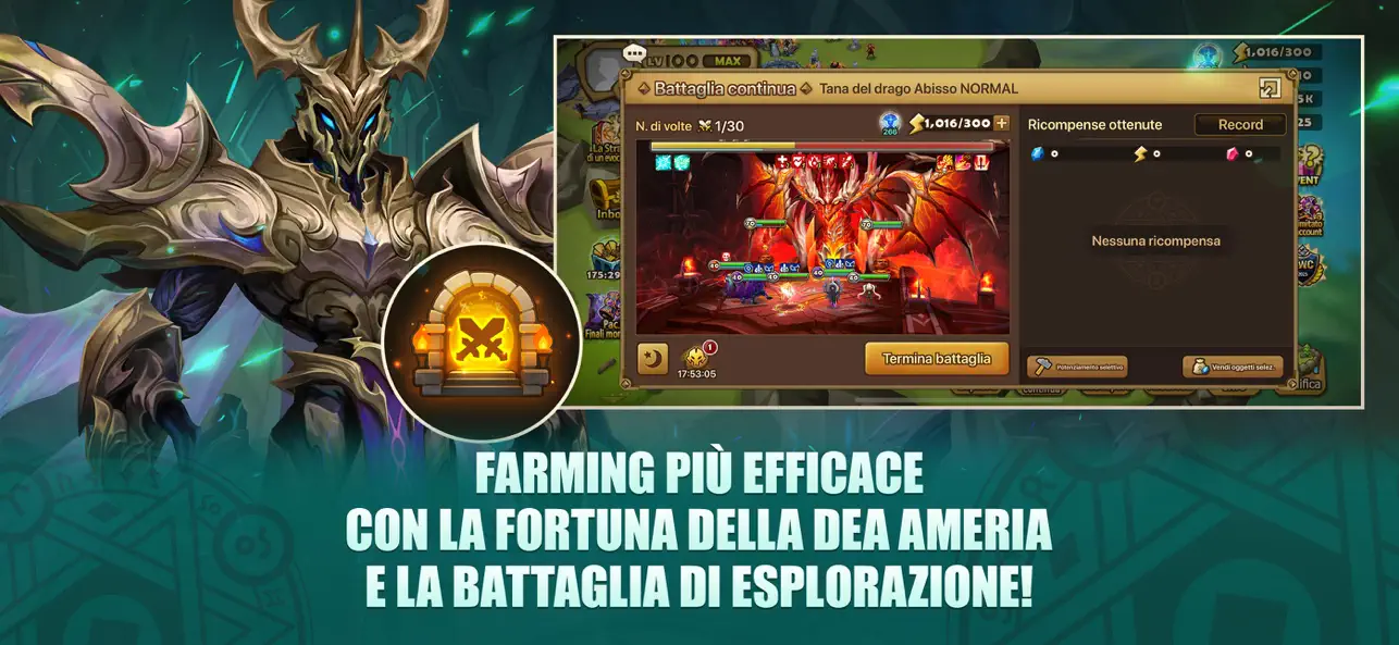 Summoners War iOS Mod IPA screenshot 1 - iOS game interface