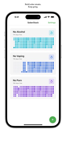 SoberStack: Sobriety Tracker Screenshot 1 of 4