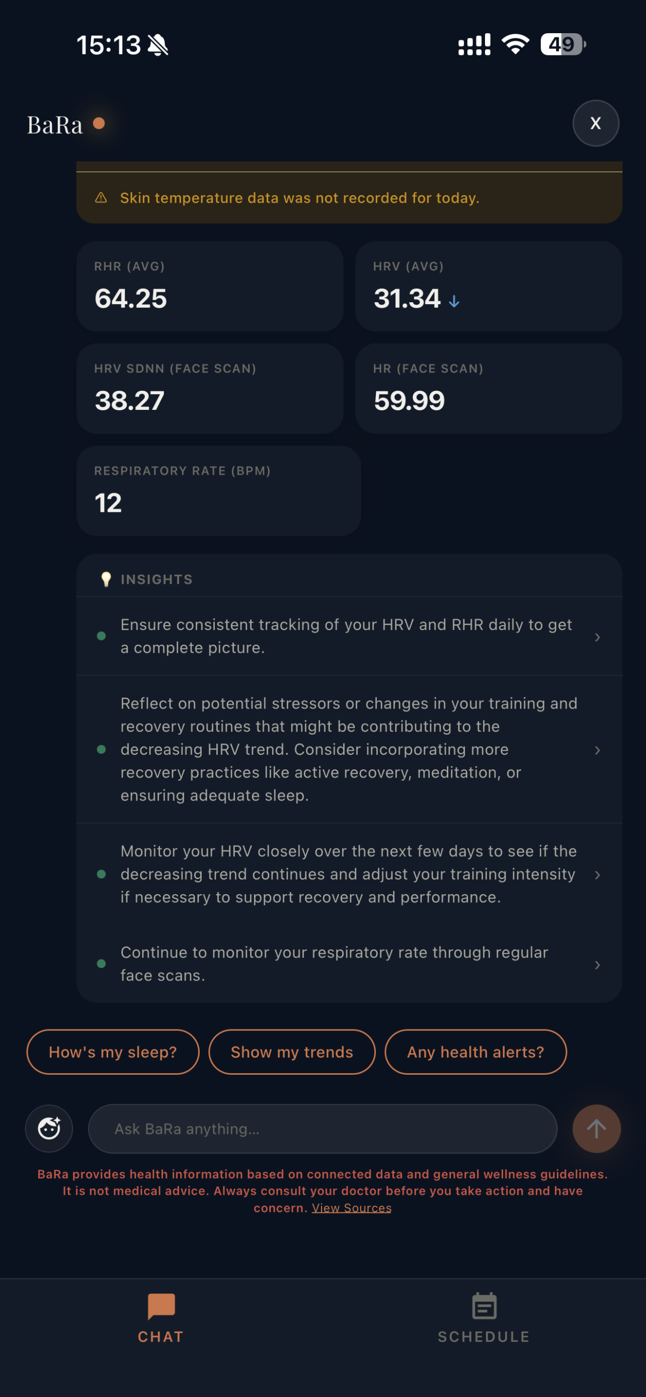 BaRa - AI Health & Wellness
