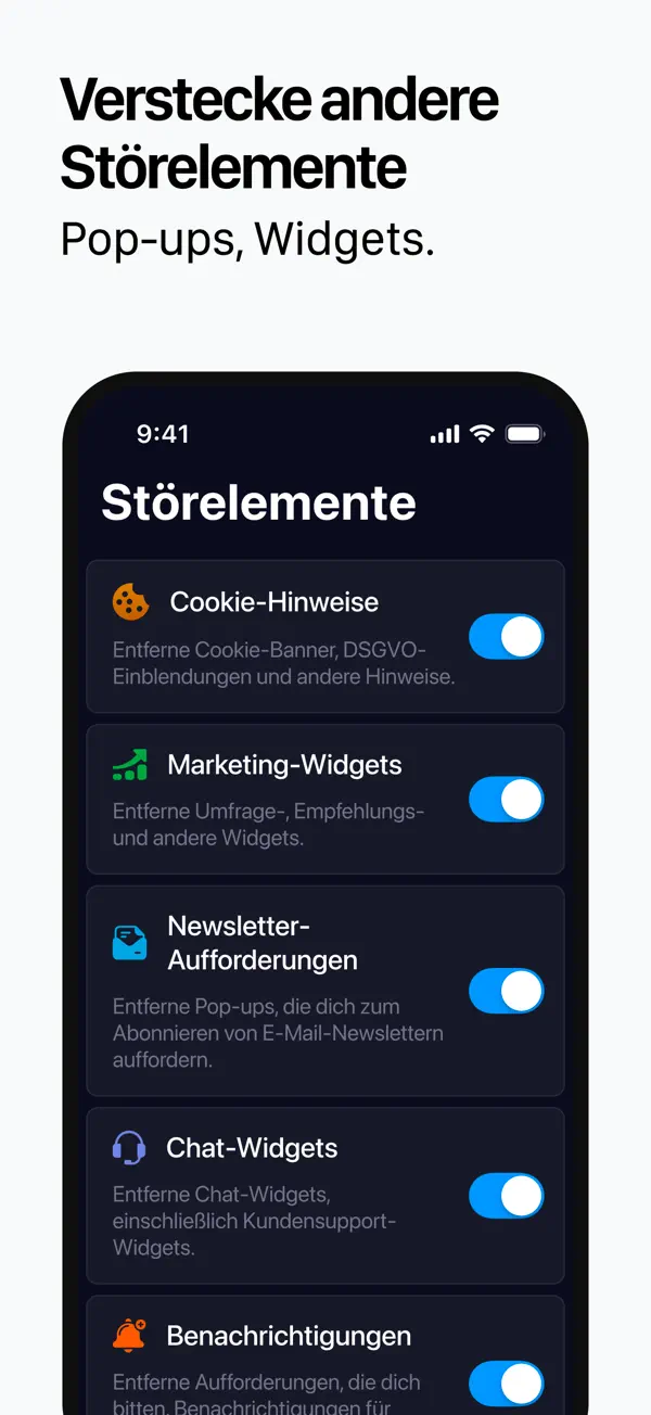 1Blocker: Ad Blocker & Privacy Screenshot 5