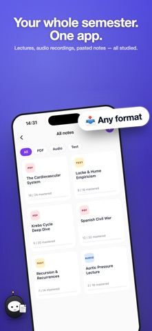 Learn Fast: PDF to Quiz Screenshot 2 of 6