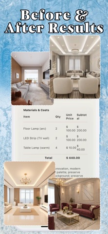 AI Living Room Design Planner screenshot