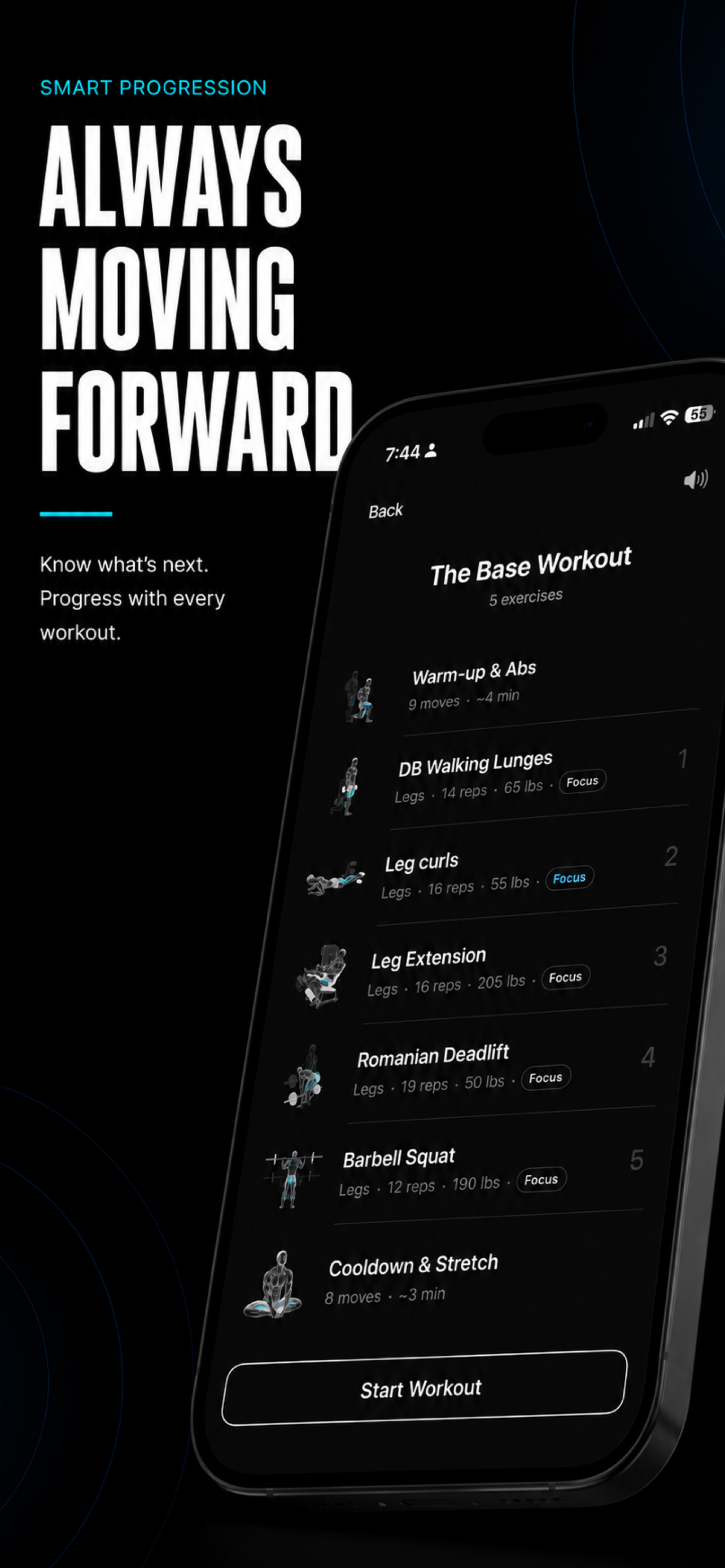 Adept Physique Workout Planner screenshot 5