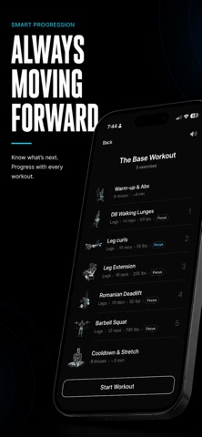 Adept Physique Workout Planner Screenshot 5 of 6