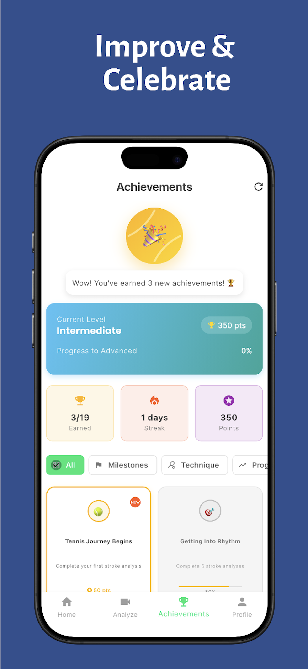 Tennie: Tennis Stroke Analyzer