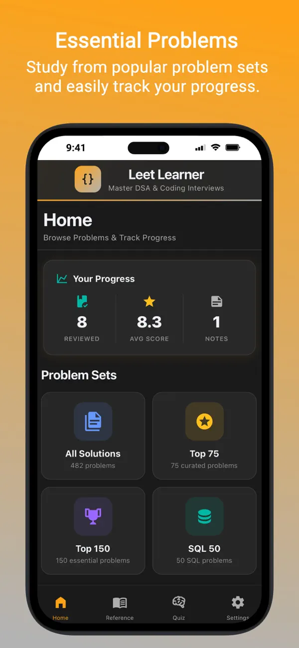 #4. Leet Learner: Coding Interview (iOS) 게시자: GTechnologies LLC