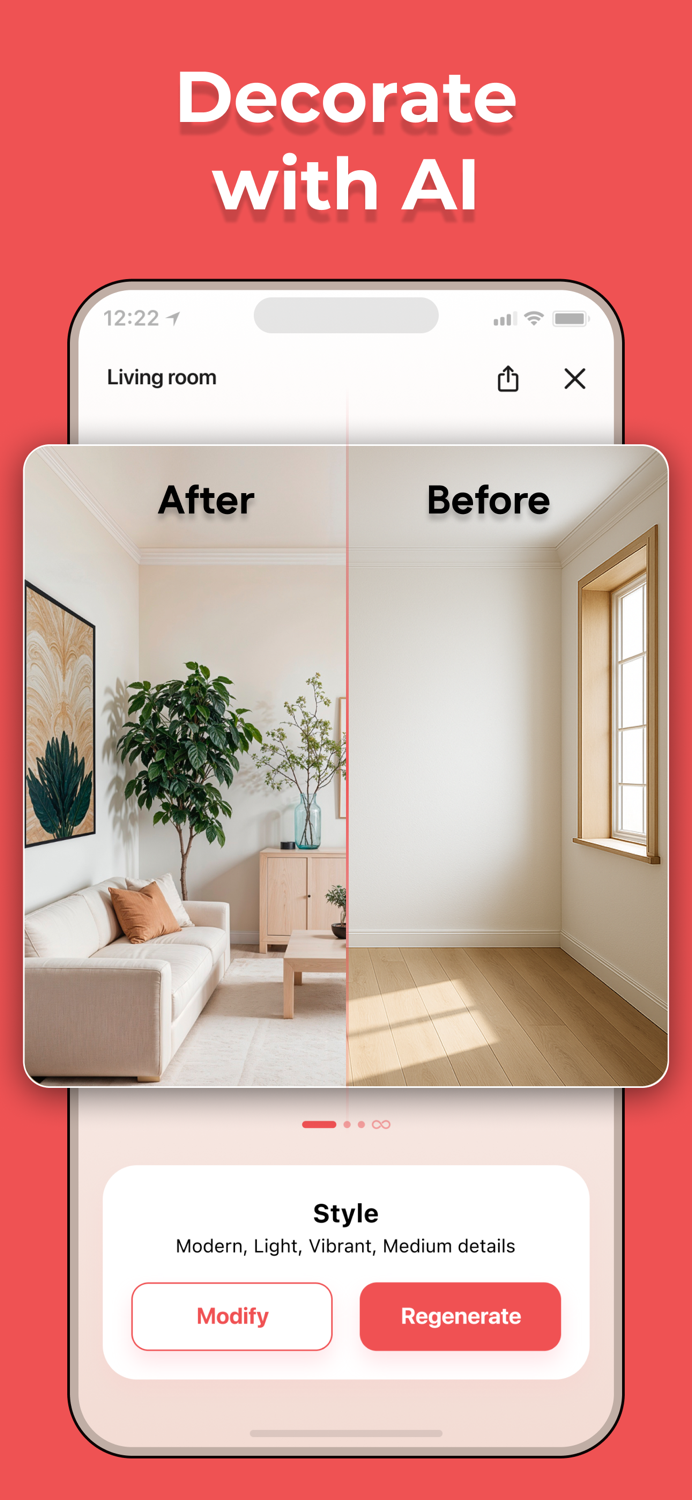 Decory - AI Home  Room Design