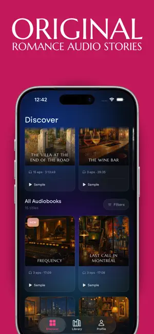 Romance Audio Stories: Scarla screenshot 1