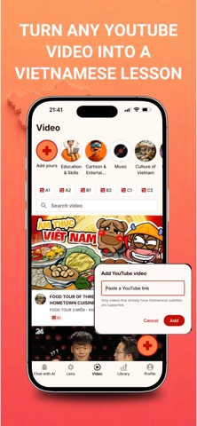 Viet Lens: Learn Vietnamese Screenshot 1 of 9