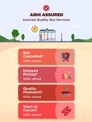 AbhiBus Bus Ticket Booking Appのおすすめ画像1