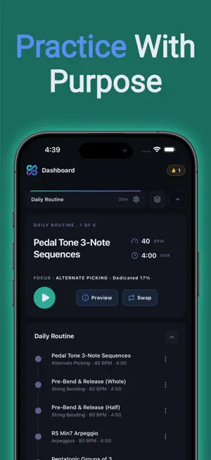 FretPulse: Guitar Practice screenshot 1