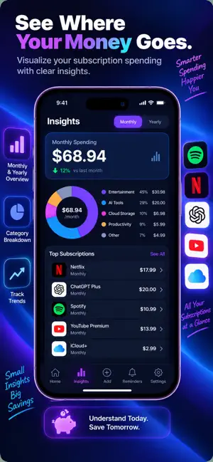SubGuard AI: Subscription Log screenshot 4