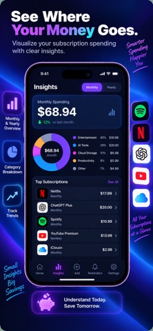 SubGuard AI: Subscription Log Screenshot 4 of 6