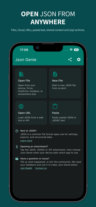 Json Genie: JSON Editor/Viewer Screenshot 1 of 8
