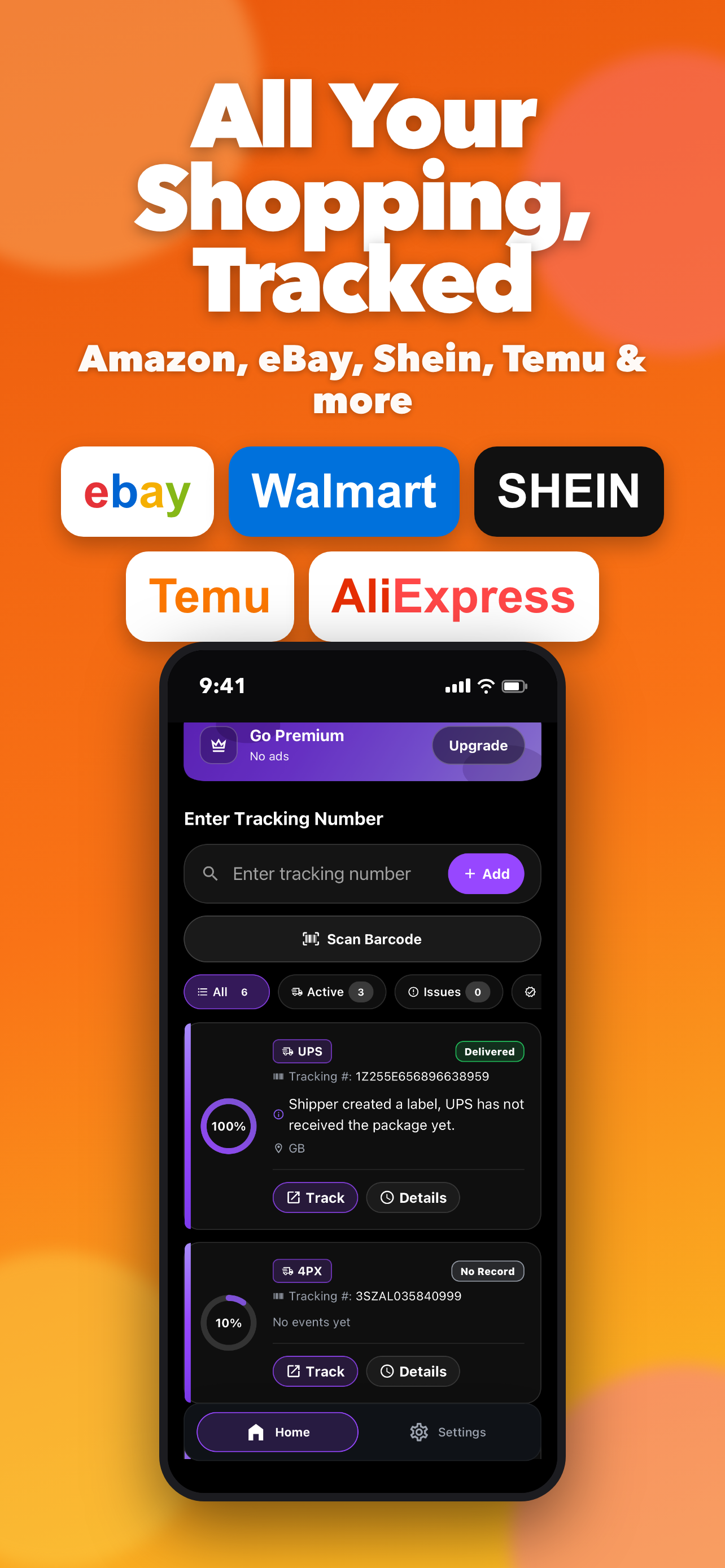 Package tracker for Fedex,UPS screenshot 7