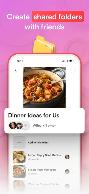 Osta: Save & Share Recipes iPhone screenshot 4